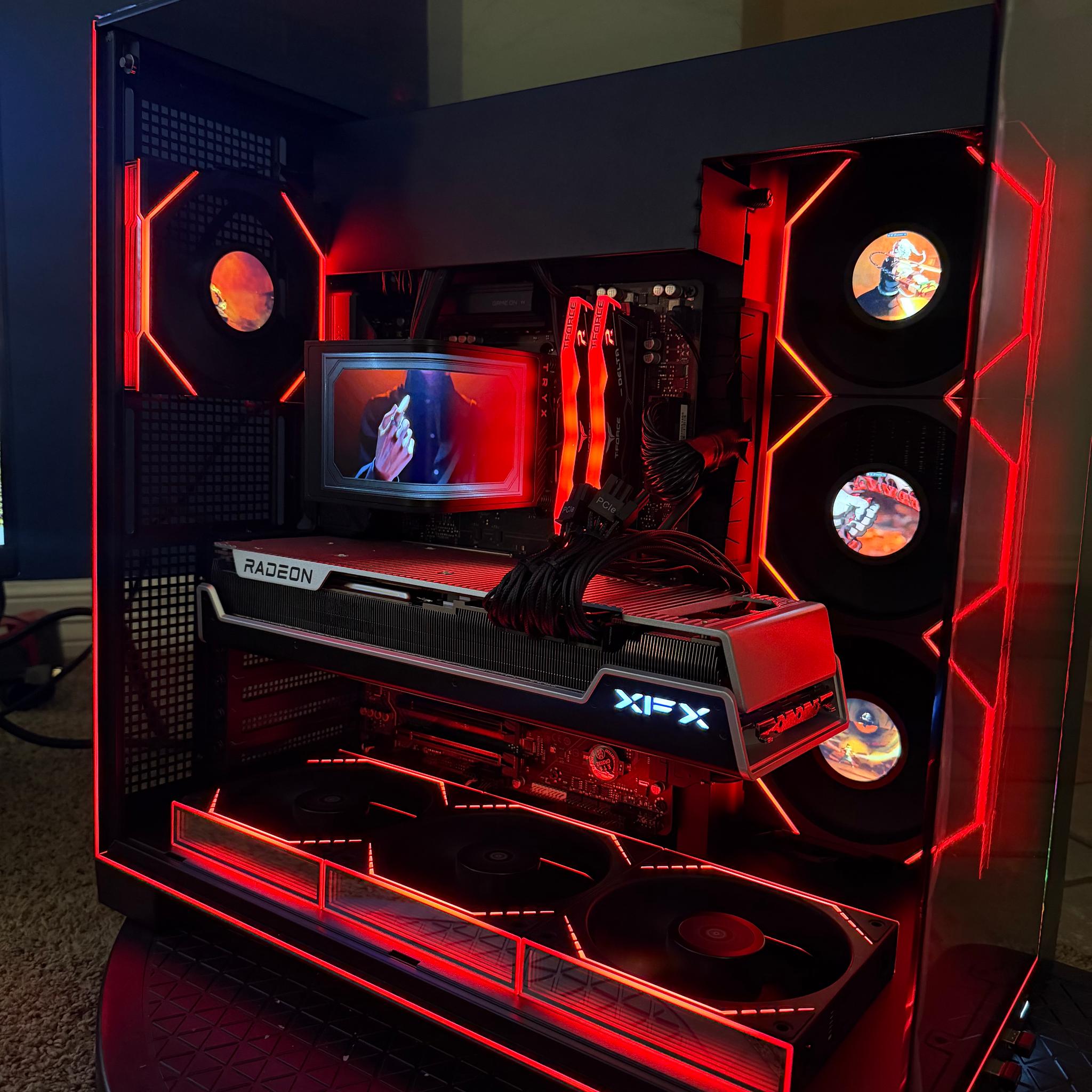 PREMIUM 4K GAMING PC | RYZEN 7 9800X3D | RX 7900 XTX 24GB | 32GB DDR5 | 5TB STORAGE | TRYX PANORAMA