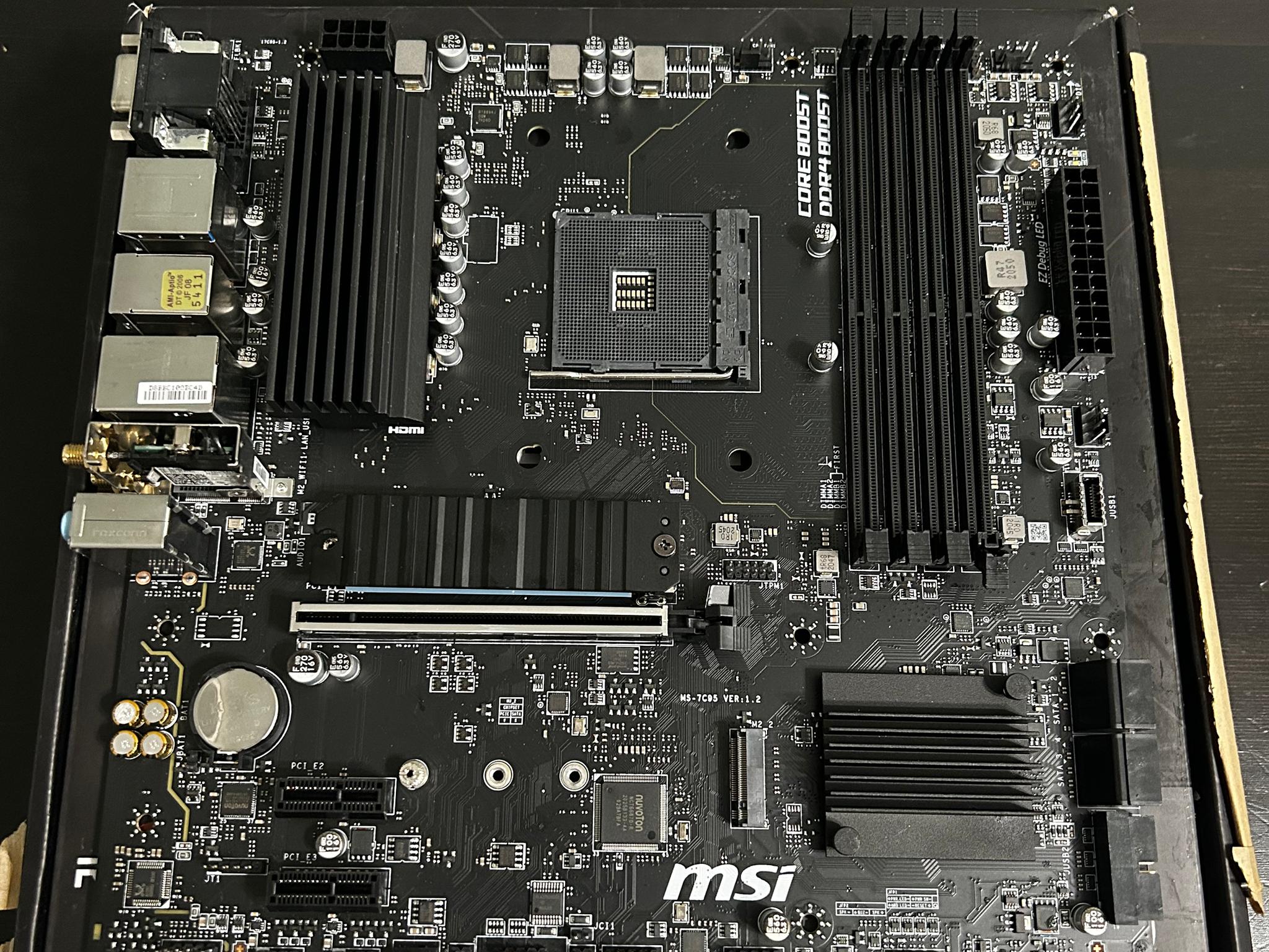 MSI ‎B550M PRO-VDH WIFI Socket AM4 AMD Motherboard