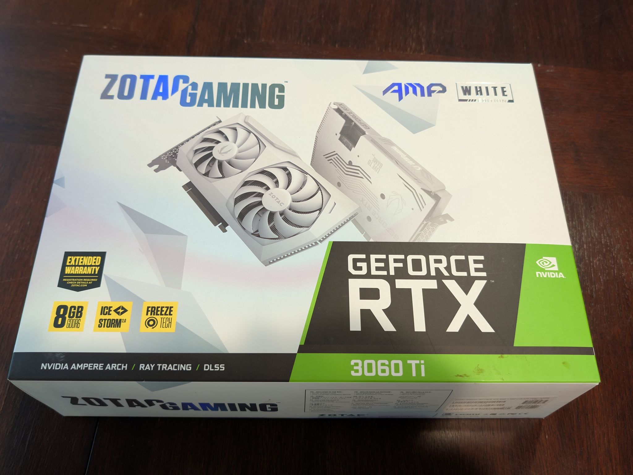 ZOTAC GAMING AMP GeForce RTX 3060 Ti LHR