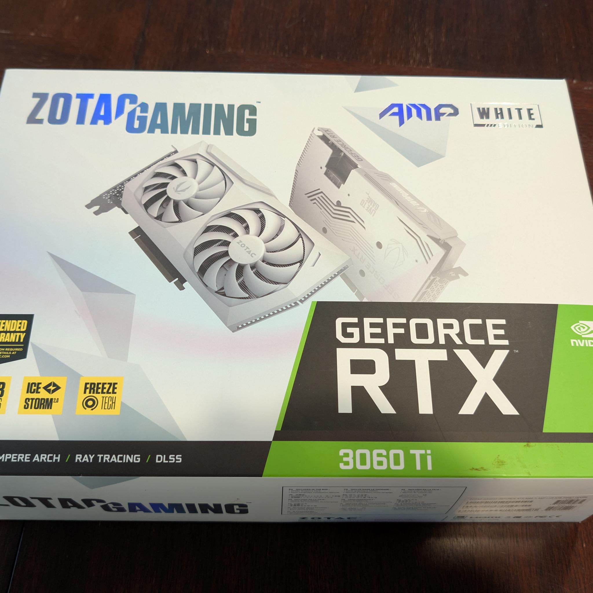 ZOTAC GAMING AMP GeForce RTX 3060 Ti LHR