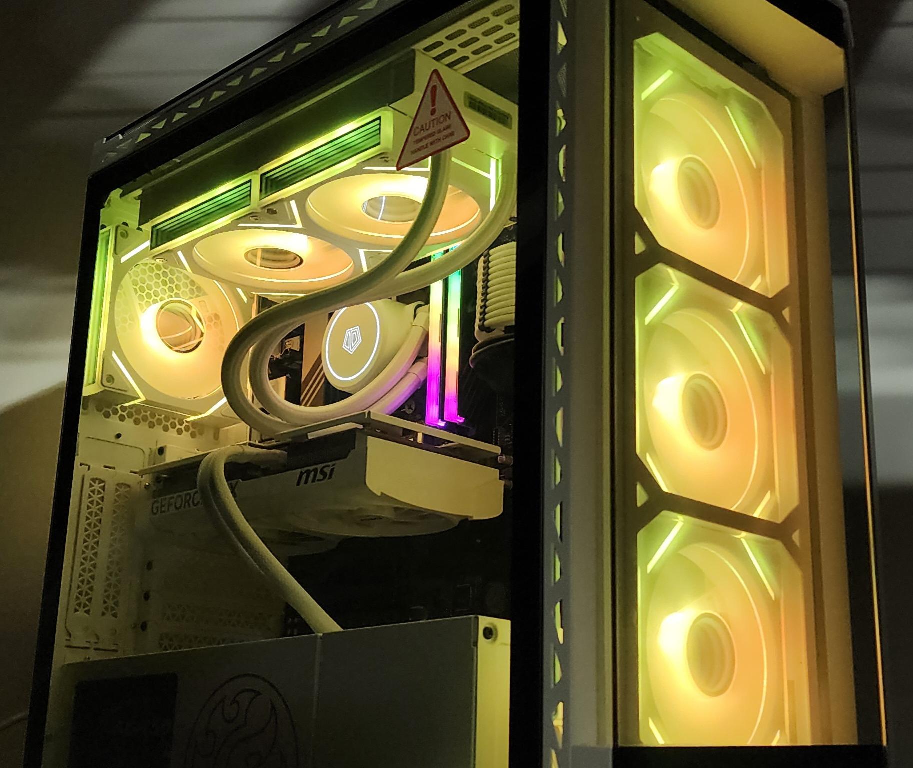 Gaming PC Ryzen 7 7700 32GB RAM 1TB SSD RTX 5070 12GB Windows 11 Computer