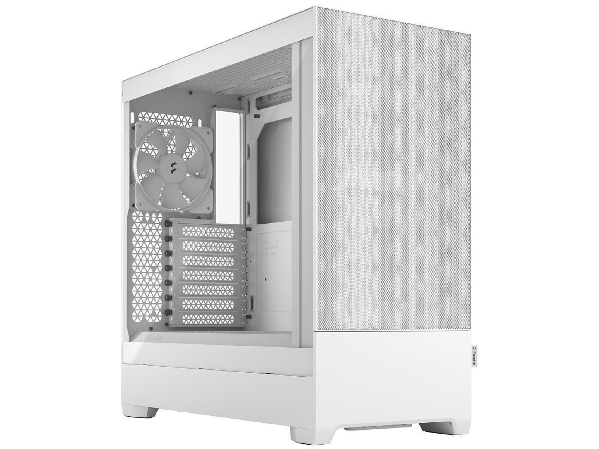 Fractal Design Pop Air White | ATX, Micro ATX, ITX | Mid Tower Tempered Glass