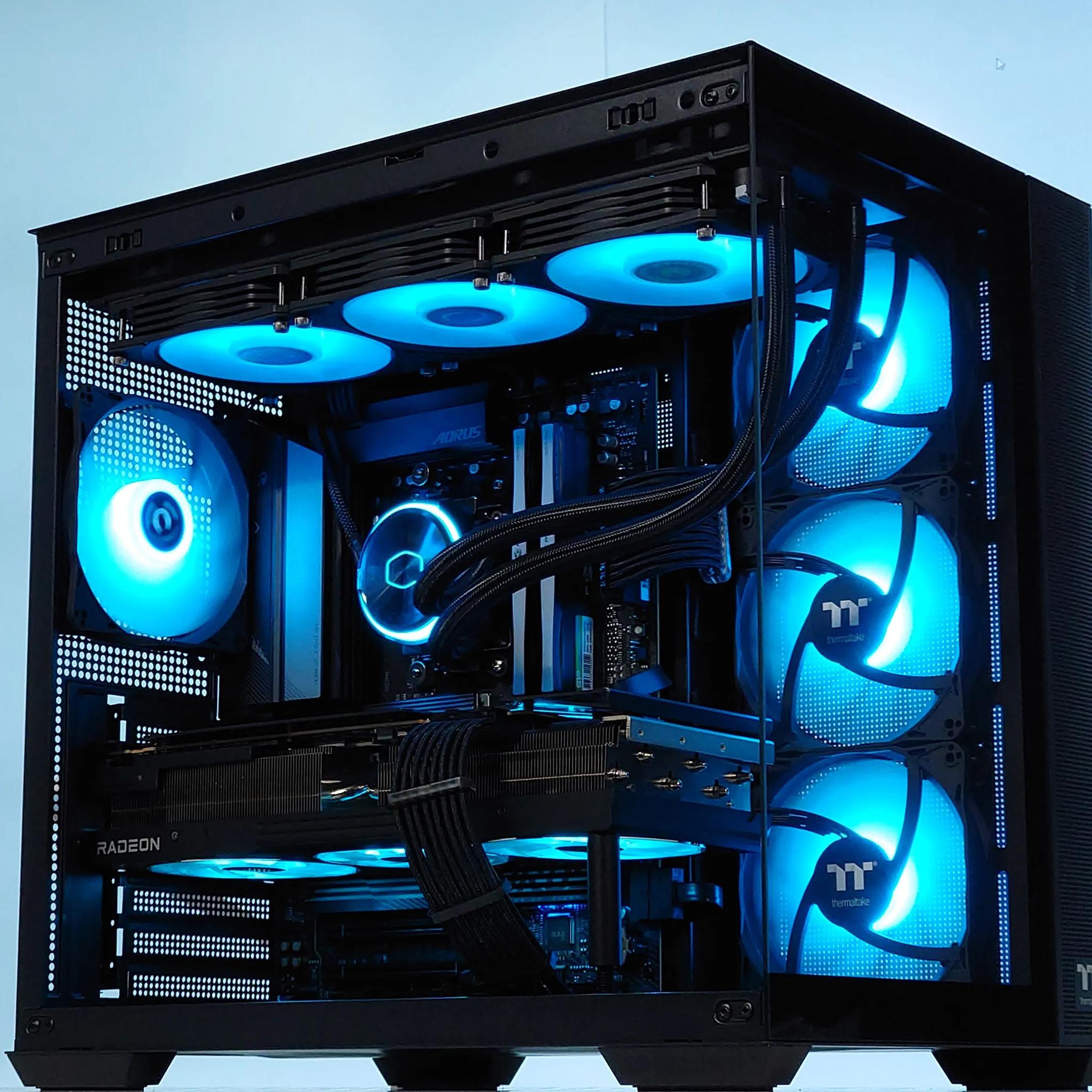 🚀🥇Extreme 4K Gaming PC⚡AMD RX 7900 XTX 24GB⚡AMD Ryzen 7 7700 8-Core⚡32GB DDR5⚡1TB SSD