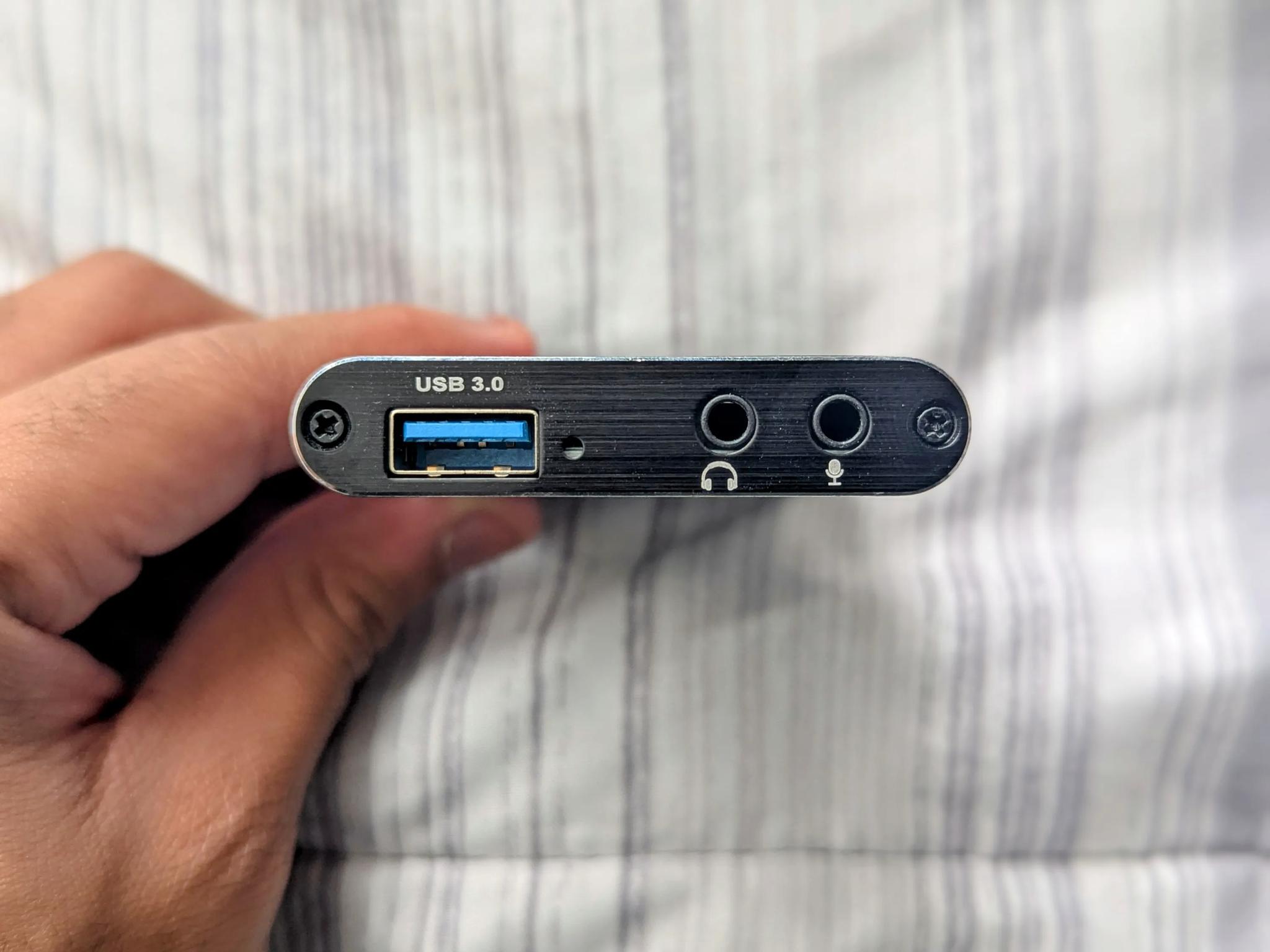 External HDMI Capture Card (1080p @60fps)