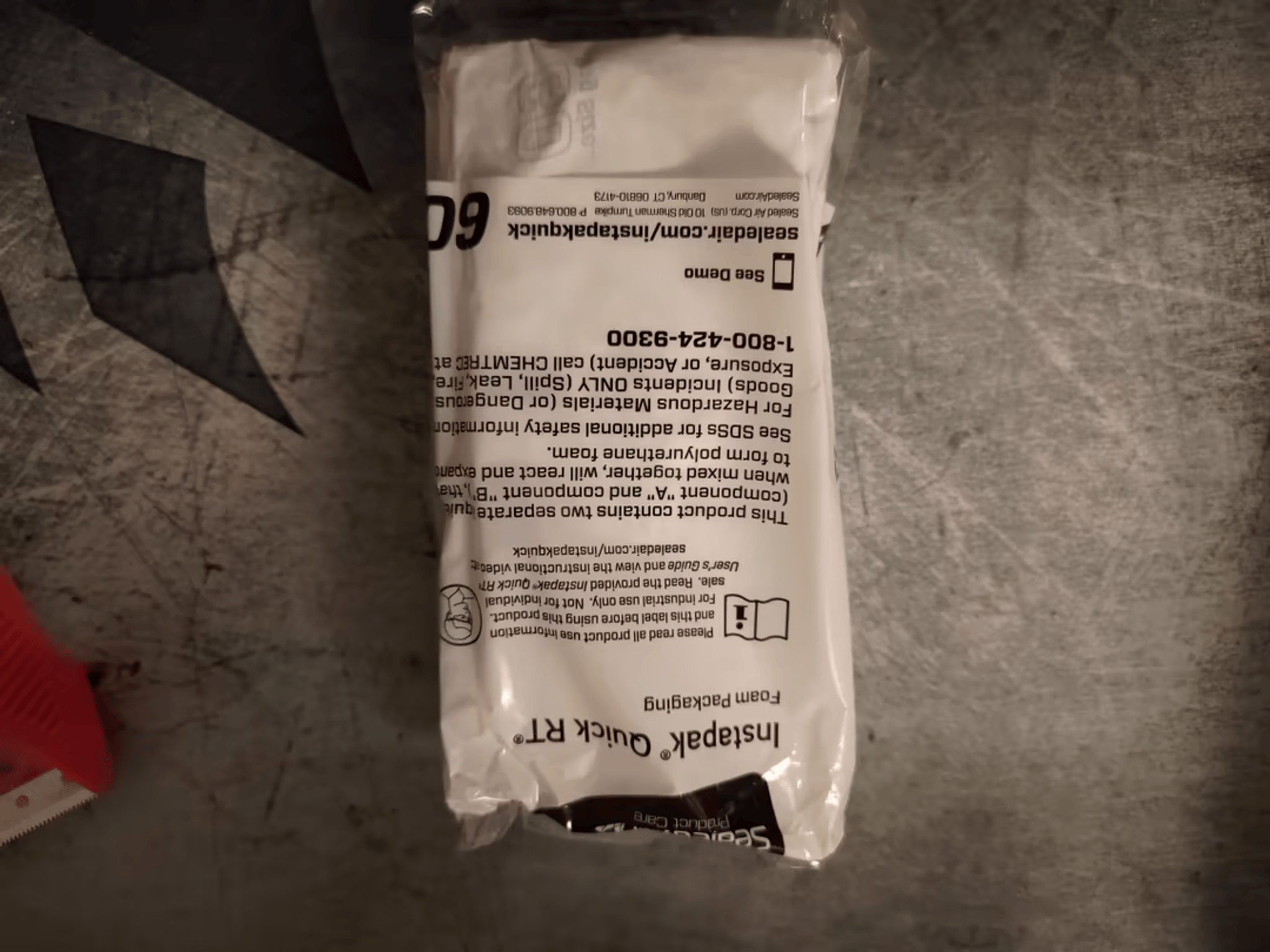 Instapak for 8x8x8 box