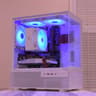 1080p Beast | Ryzen 5 3600 | RX 6600 8GB | 32GB DDR4 | 1TB nVME SSD | 1080p White/Red Gaming PC RGB