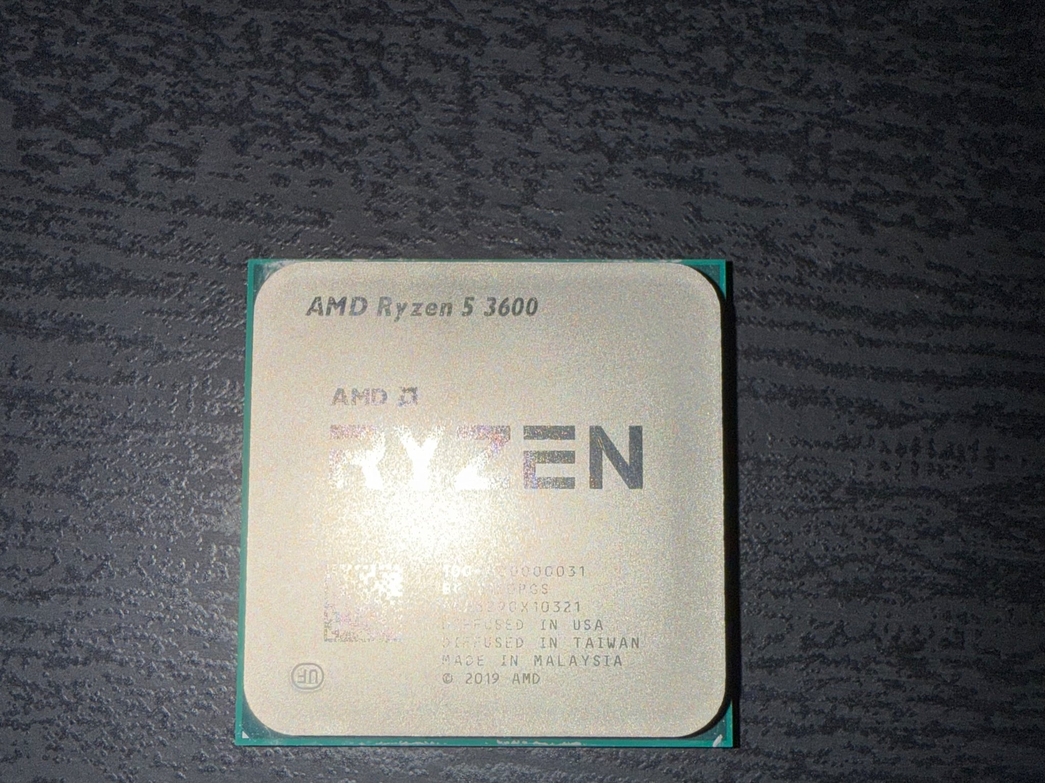 Ryzen 5 3600 **WORKING**