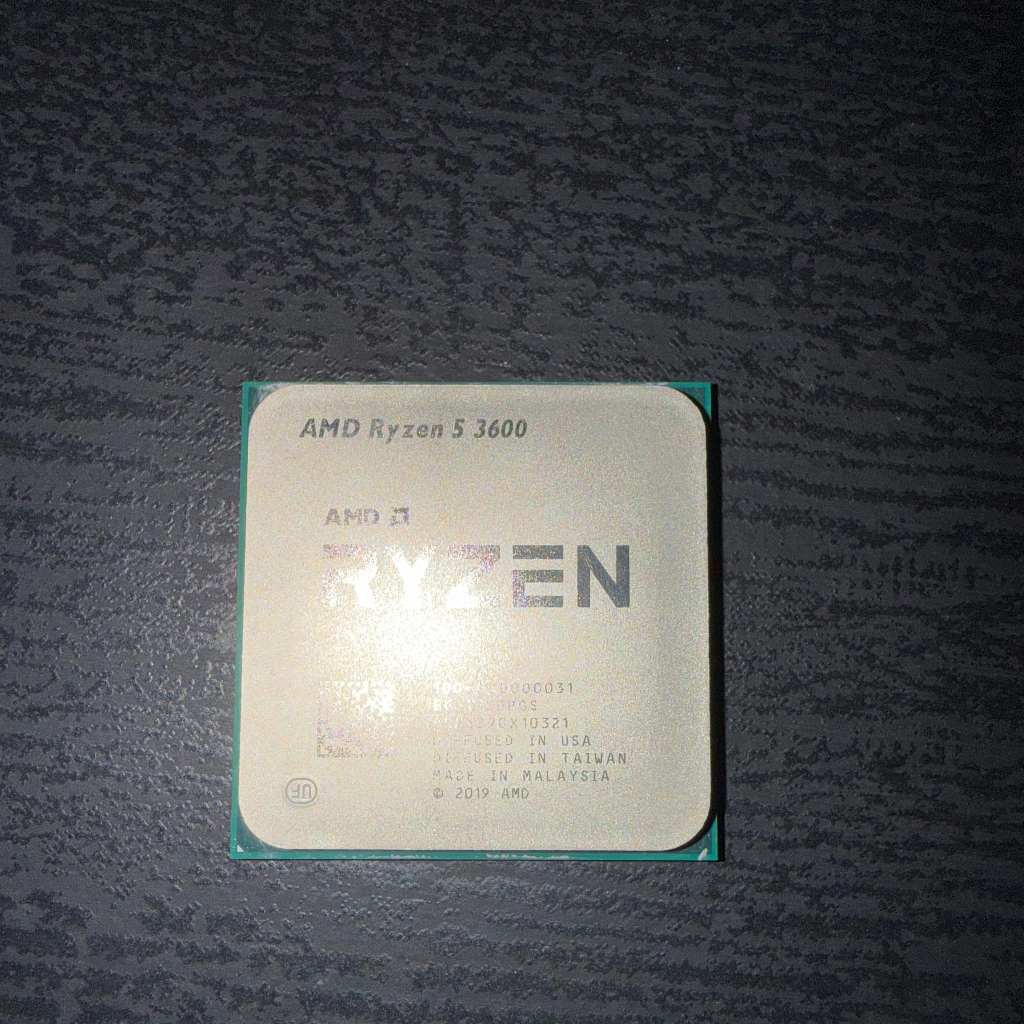 Ryzen 5 3600 **WORKING**