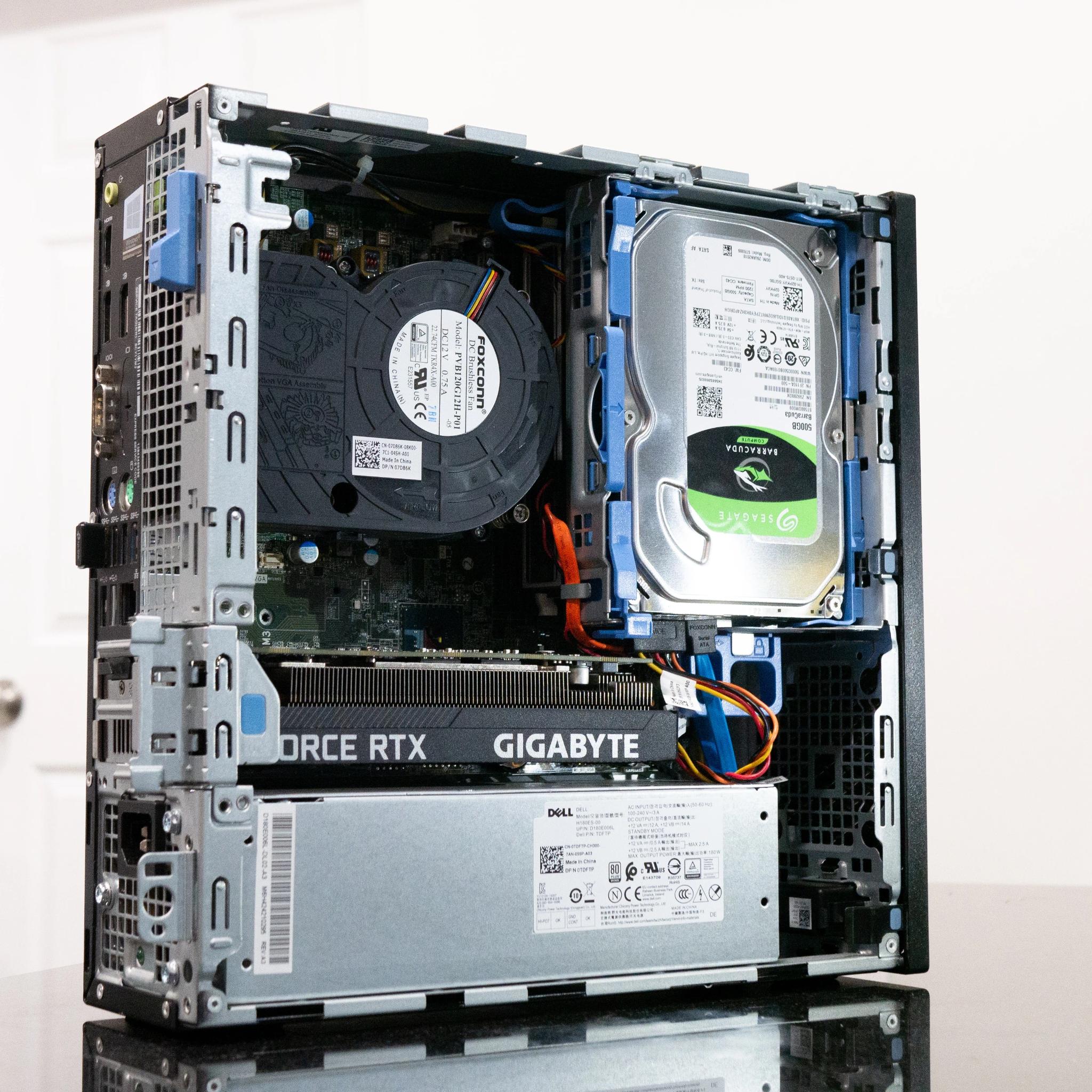 RTX 3050 | High Performance Gaming PC | i5 7600 | 16gb DDR4 2400mhz RAM | 500gb SSD | 500gb HDD