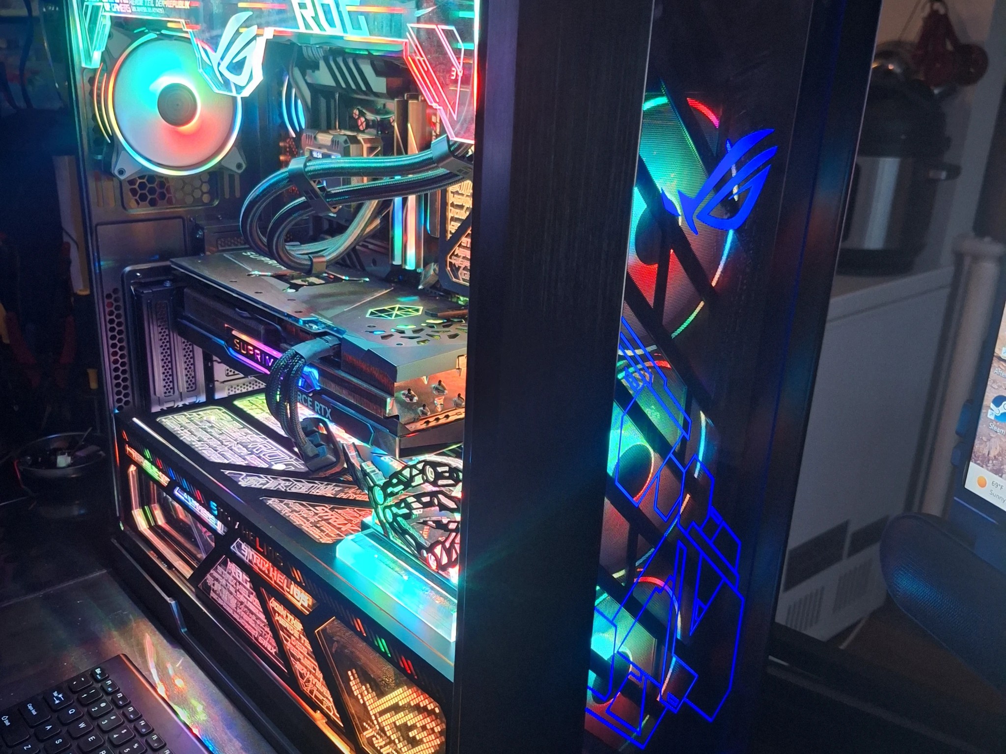 🎉👀SALE👀🎉✨ R9 7900X3D | MSI RTX 4080 Suprim | 32GB DDR5 | 3TB SSD –Elite Gaming & Creation Rig 🚀