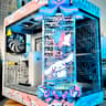 Cinnamoroll Pastel Candy Themed Custom PC Case