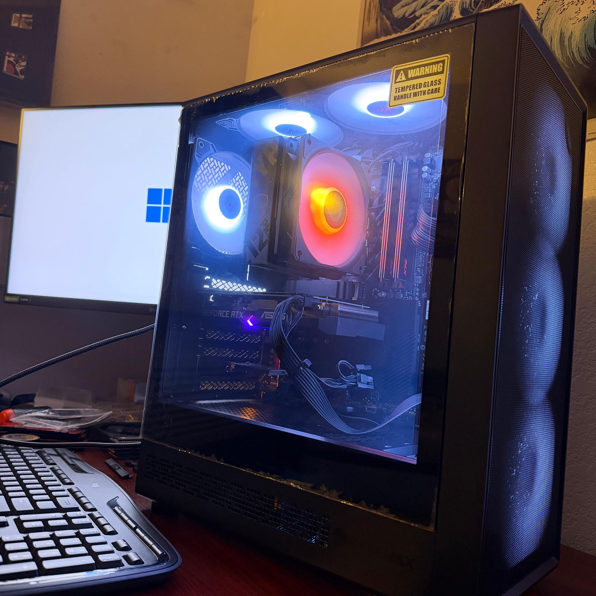 Budget AM4 Gaming PC! Ryzen 5600X | 16GB DDR4 | 500GB NVME + 512GB SATA SSD | 3060 12GB