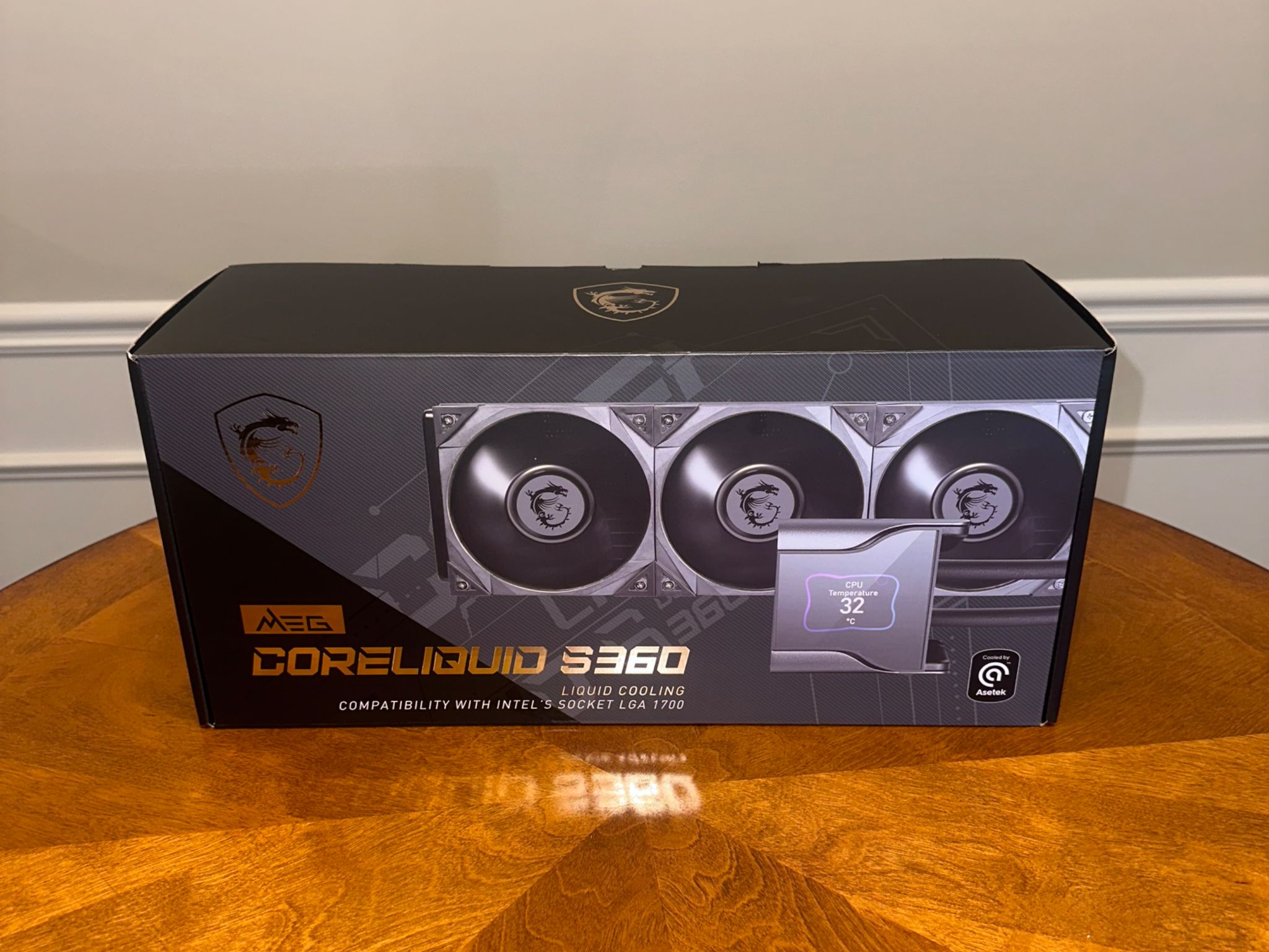✨On Sale!🔥 MSI MEG CORELIQUID S360 CPU Water Cooling Fan
