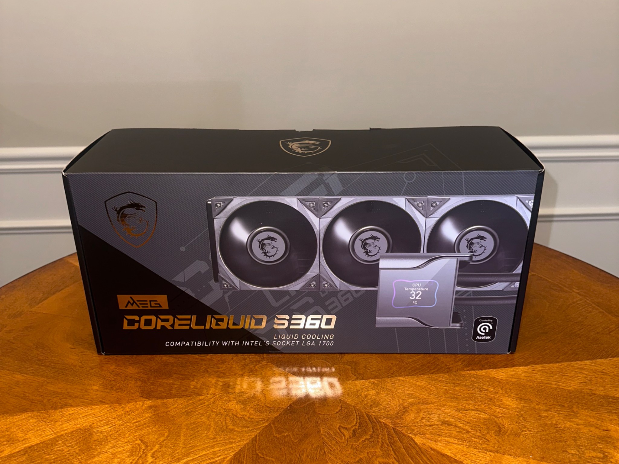 ✨On Sale!🔥 MSI MEG CORELIQUID S360 CPU Water Cooling Fan