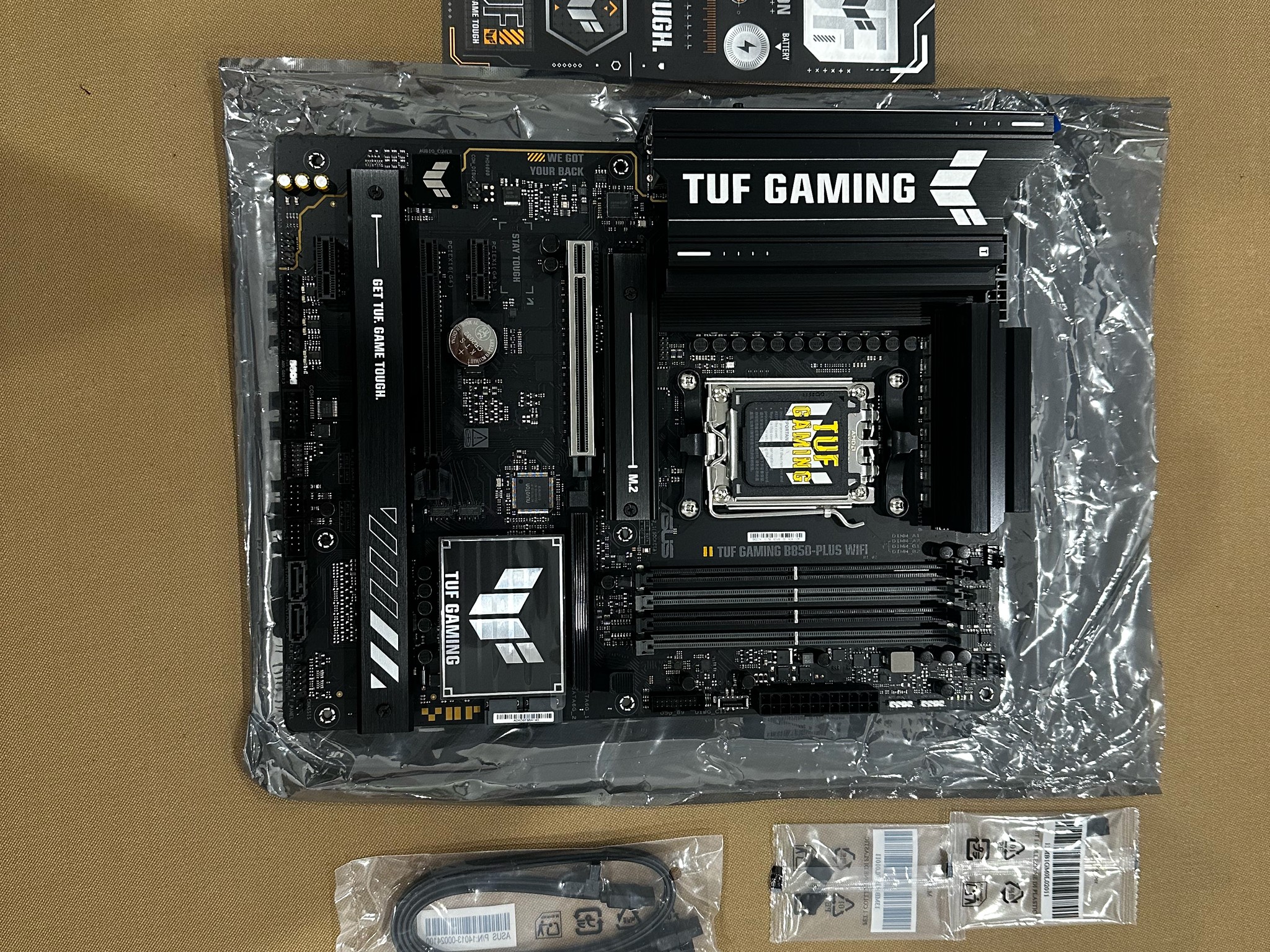 ASUS TUF Gaming B850-PLUS WiFi AM5 ATX (tested, works)