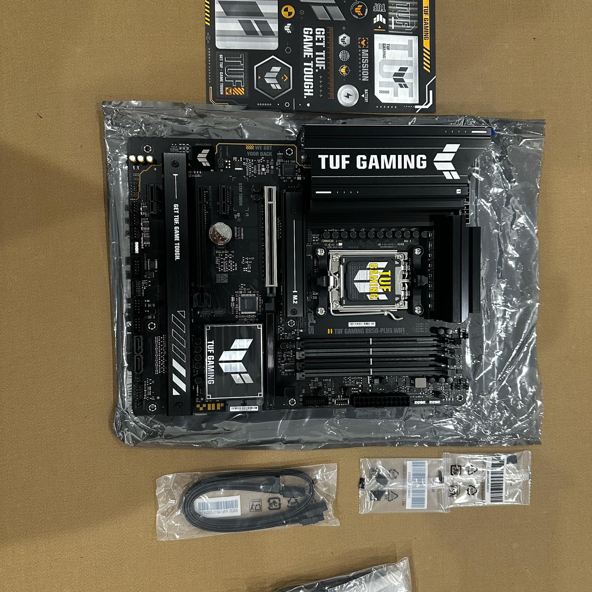 ASUS TUF Gaming B850-PLUS WiFi AM5 ATX (tested, works)