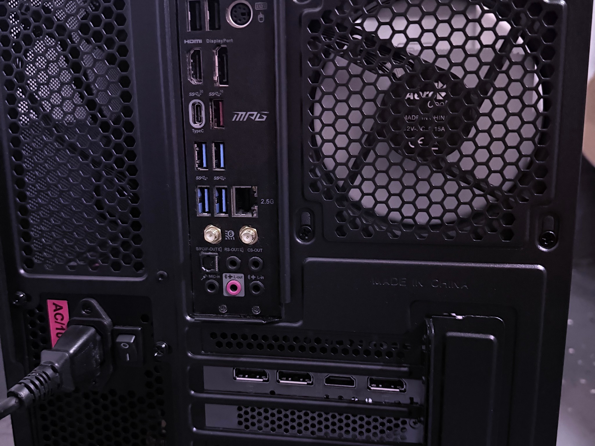 🟣"Violet Phantom"⚫️ | 1080p Gaming | RTX 4060 | i5 10400F | 16GB Ram | 500GB SSD | Free Shipping
