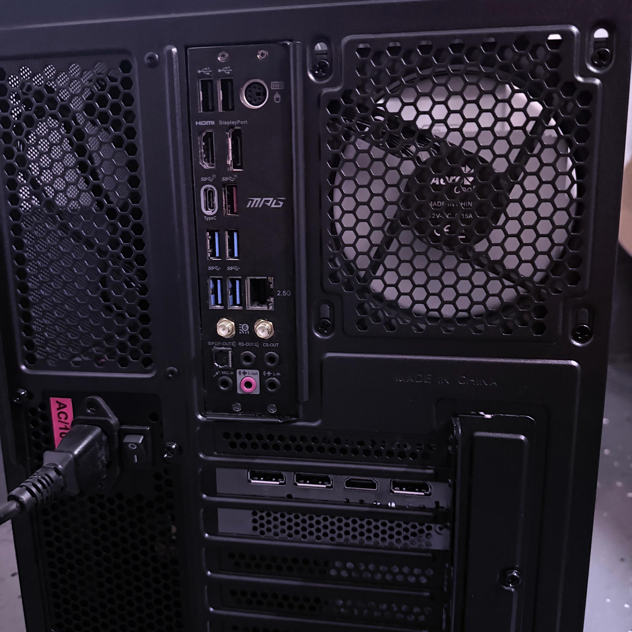 🟣"Violet Phantom"⚫️ | 1080p Gaming | RTX 4060 | i5 10400F | 16GB Ram | 500GB SSD | Free Shipping