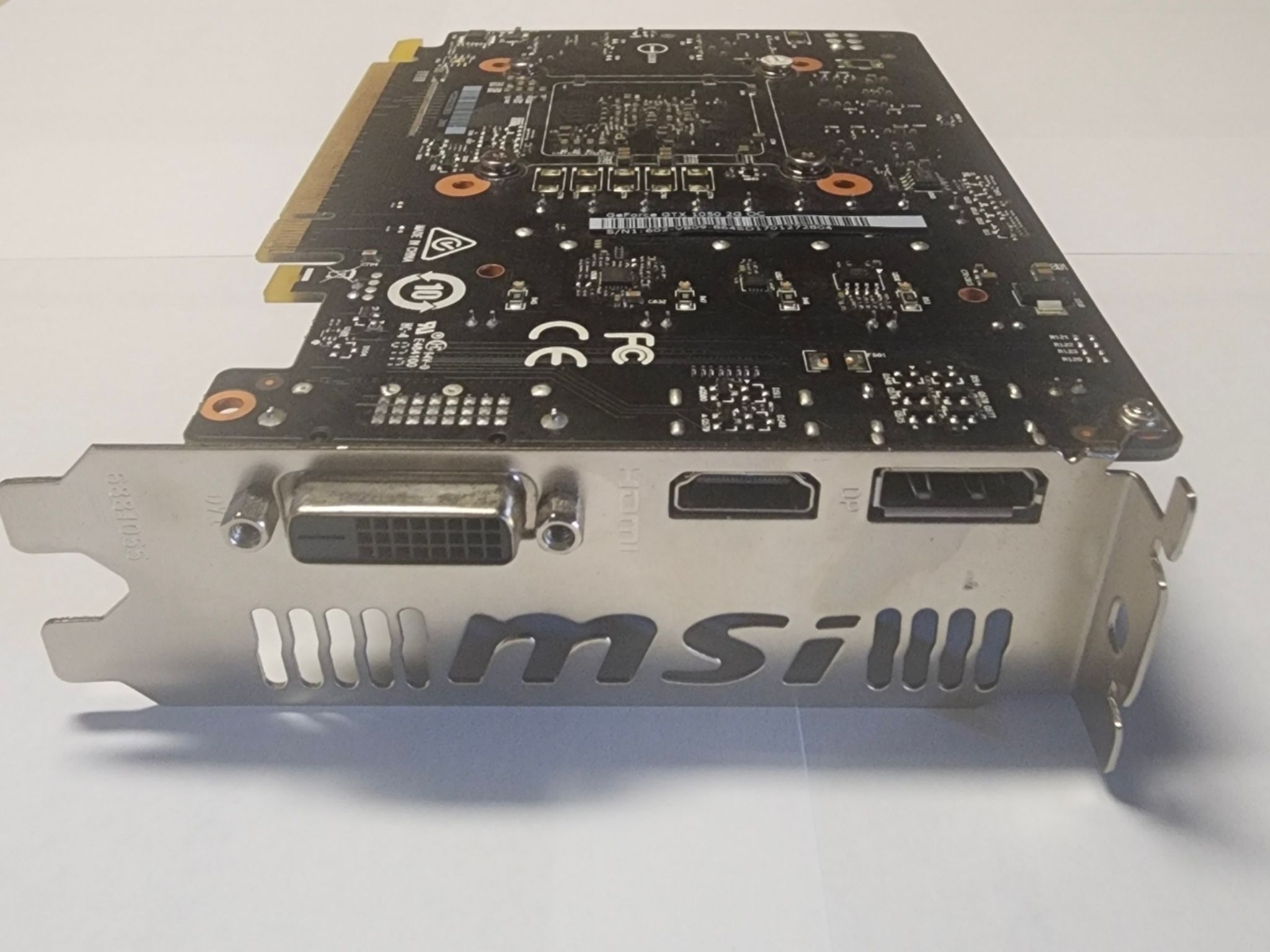MSI GTX 1050 2GT OC