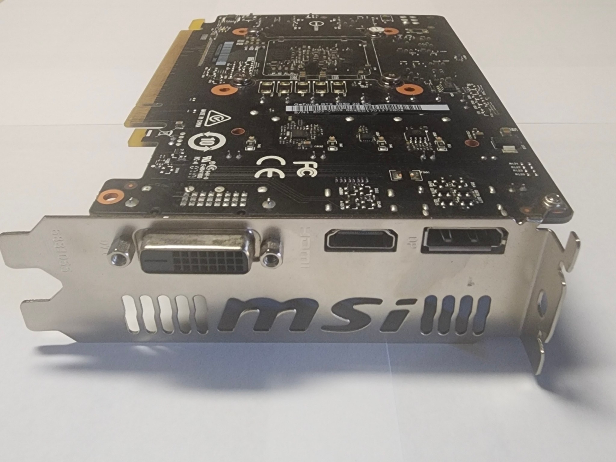 MSI GTX 1050 2GT OC