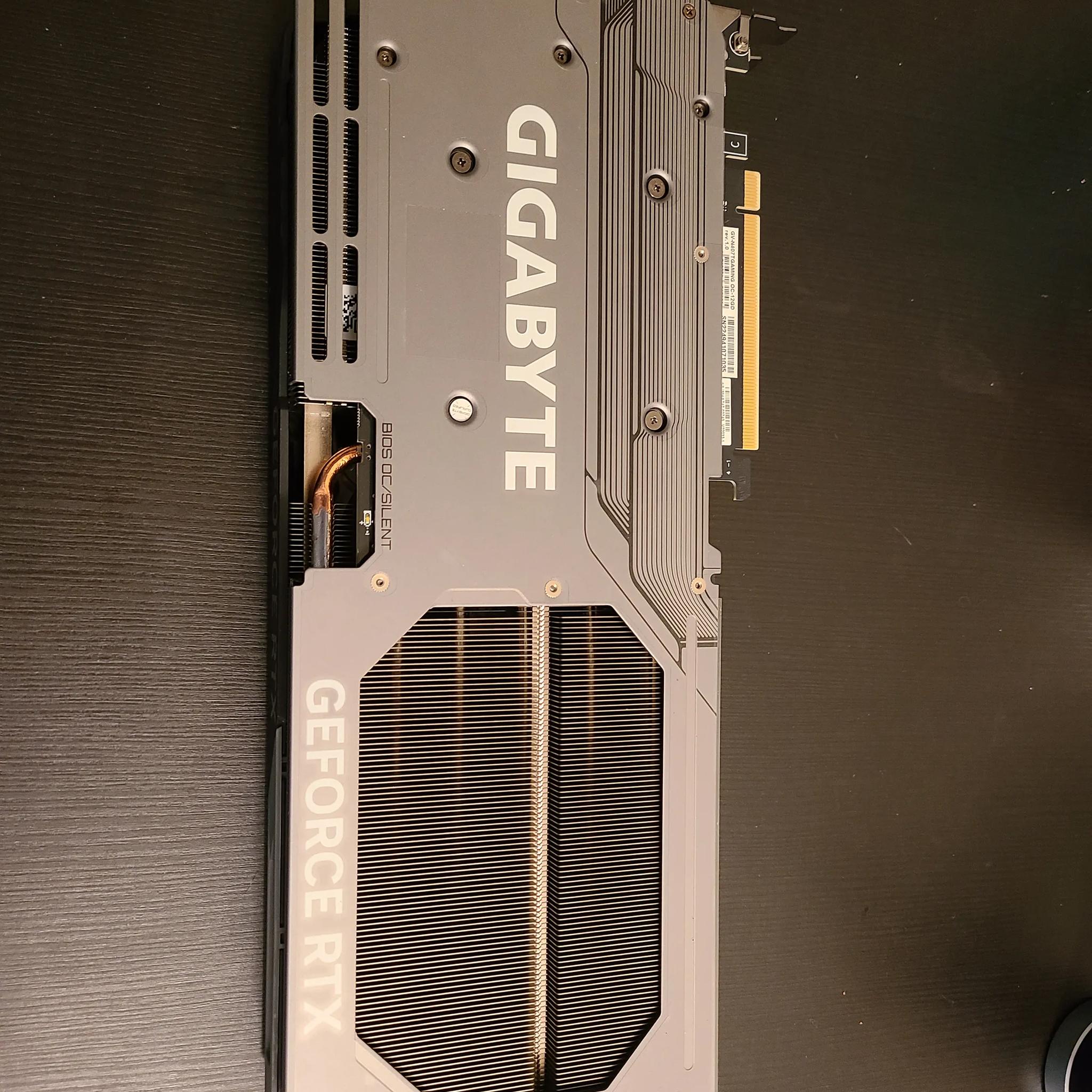 Gigabyte Nvidia 4070 Ti RTX 12GB