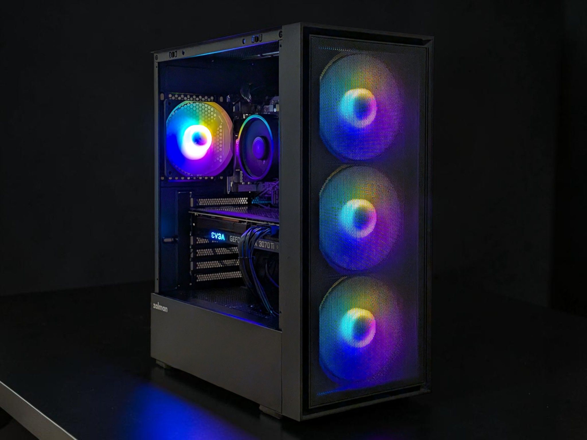 🔥 GeForce RTX 3070 Ti Custom Gaming PC - Ryzen 5 5600G, 16GB RAM, 1TB SSD, WIFI, Win 11 Pro