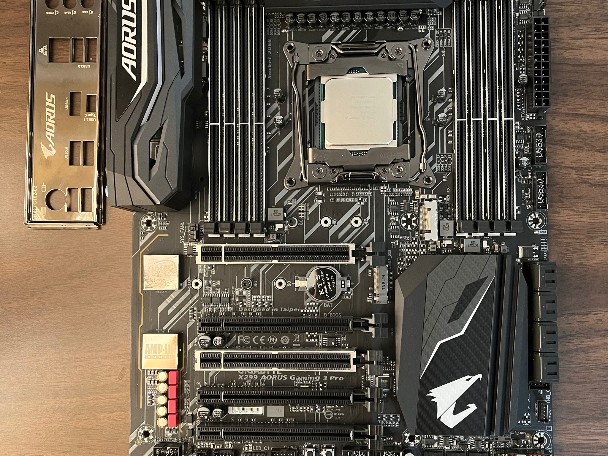 I9-7920X | X299 AORUS Gaming 3 Pro | 12-Core i9 CPU | MB Updated To Latest BIOS | With I/O Shield