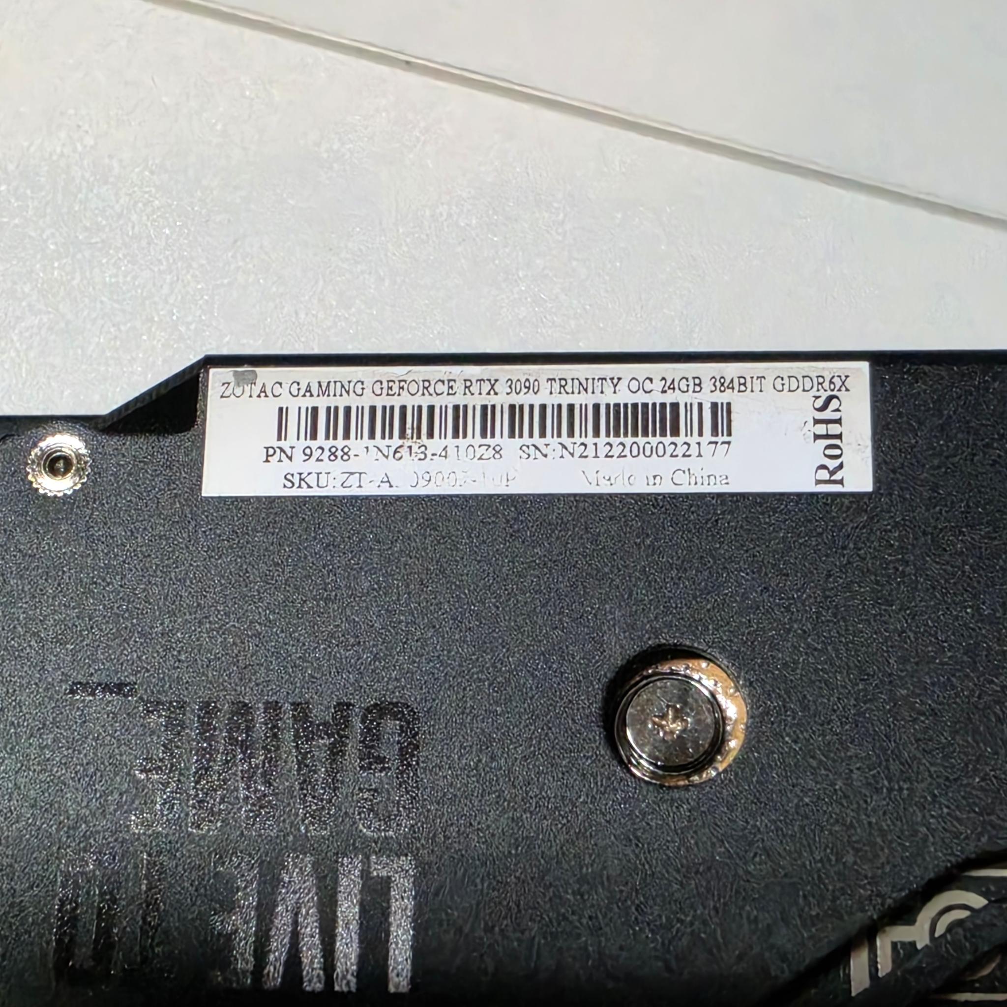 ZOTAC GAMING Trinity OC GeForce RTX 3090