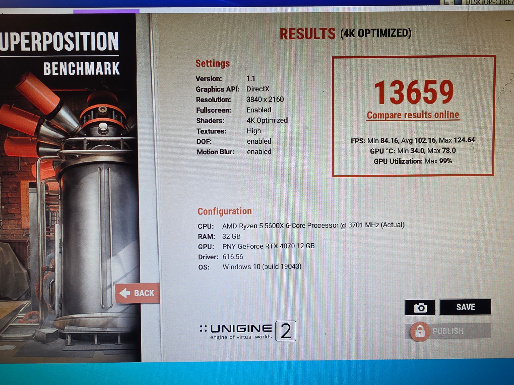 Mirage 1440p / Ryzen 5 5600x / RTX 4070 12GB / 32GB RAM / 1TB NVMe SSD