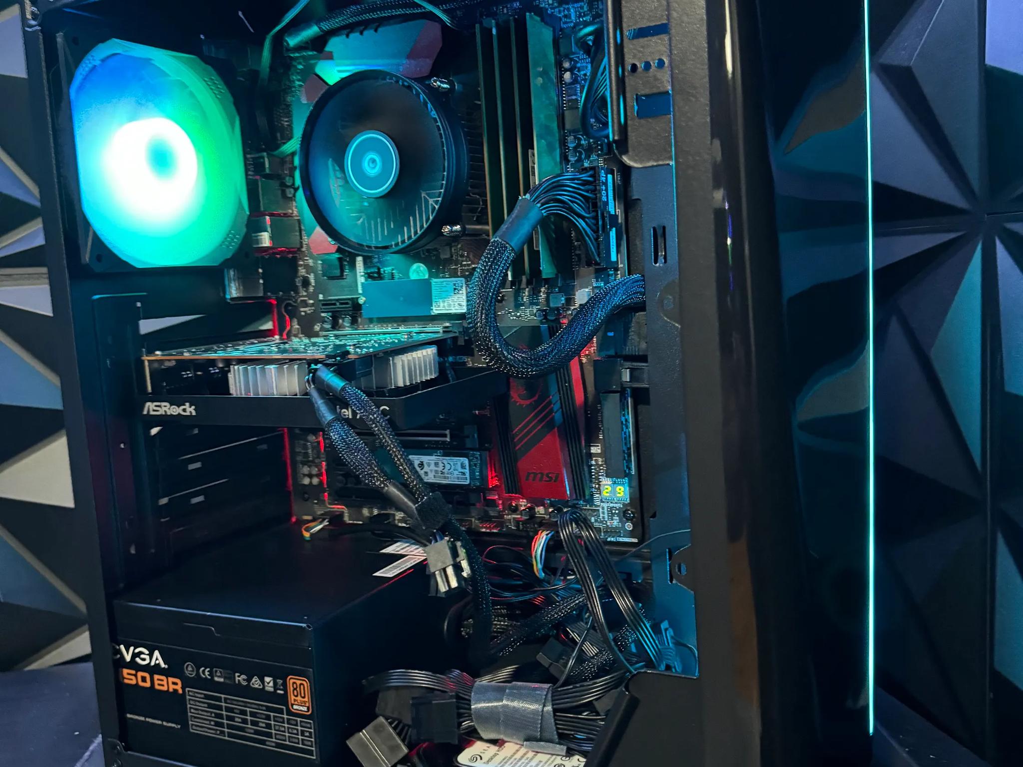 𖥔Black Budget Bomber𖥔 i5 6500|Intel Arc 380 | 16 GB DDR4 𖥔 Tusker Build 6580