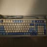 Aula S99 Wireless Full Size RGB Backlit Keyboard Purple Brand New