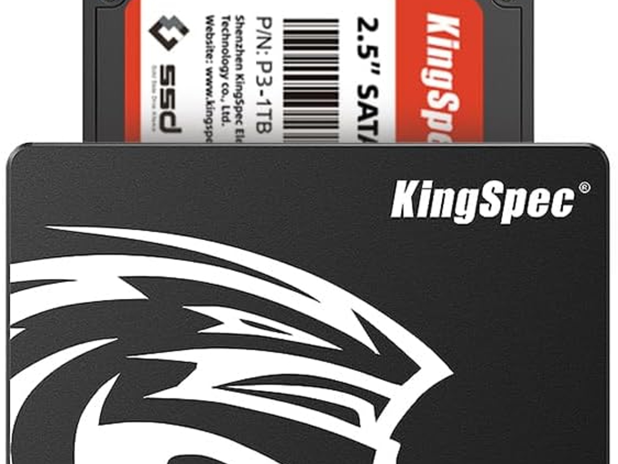 KingSpec P3-2TB 2TB SSD 2.5" SATA III 560MB/s 3D NAND - Warranty Until 2028 - Like New