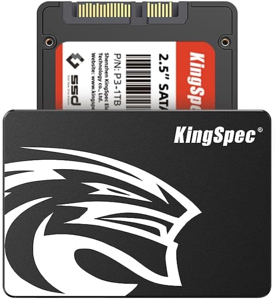KingSpec P3-2TB 2TB SSD 2.5" SATA III 560MB/s 3D NAND - Warranty Until 2028 - Like New