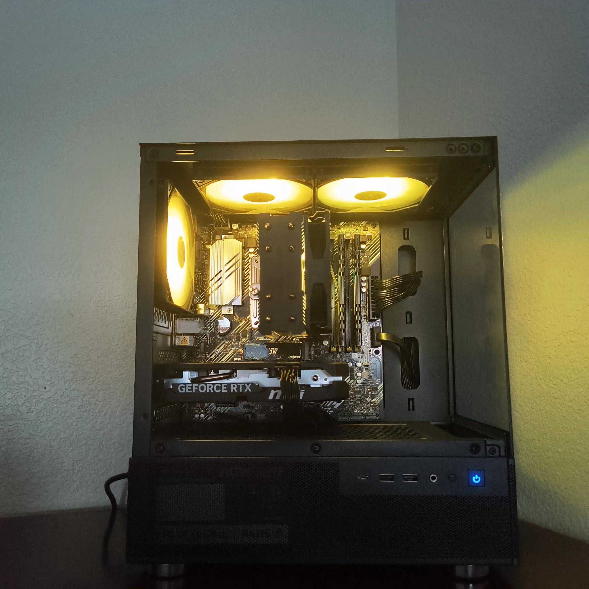 🏅Glory🏅 New Micro PC, Nvidia RTX 5050+Ryzen 5 3600+32GB Ram & 1TB SSD= High Performance and Value