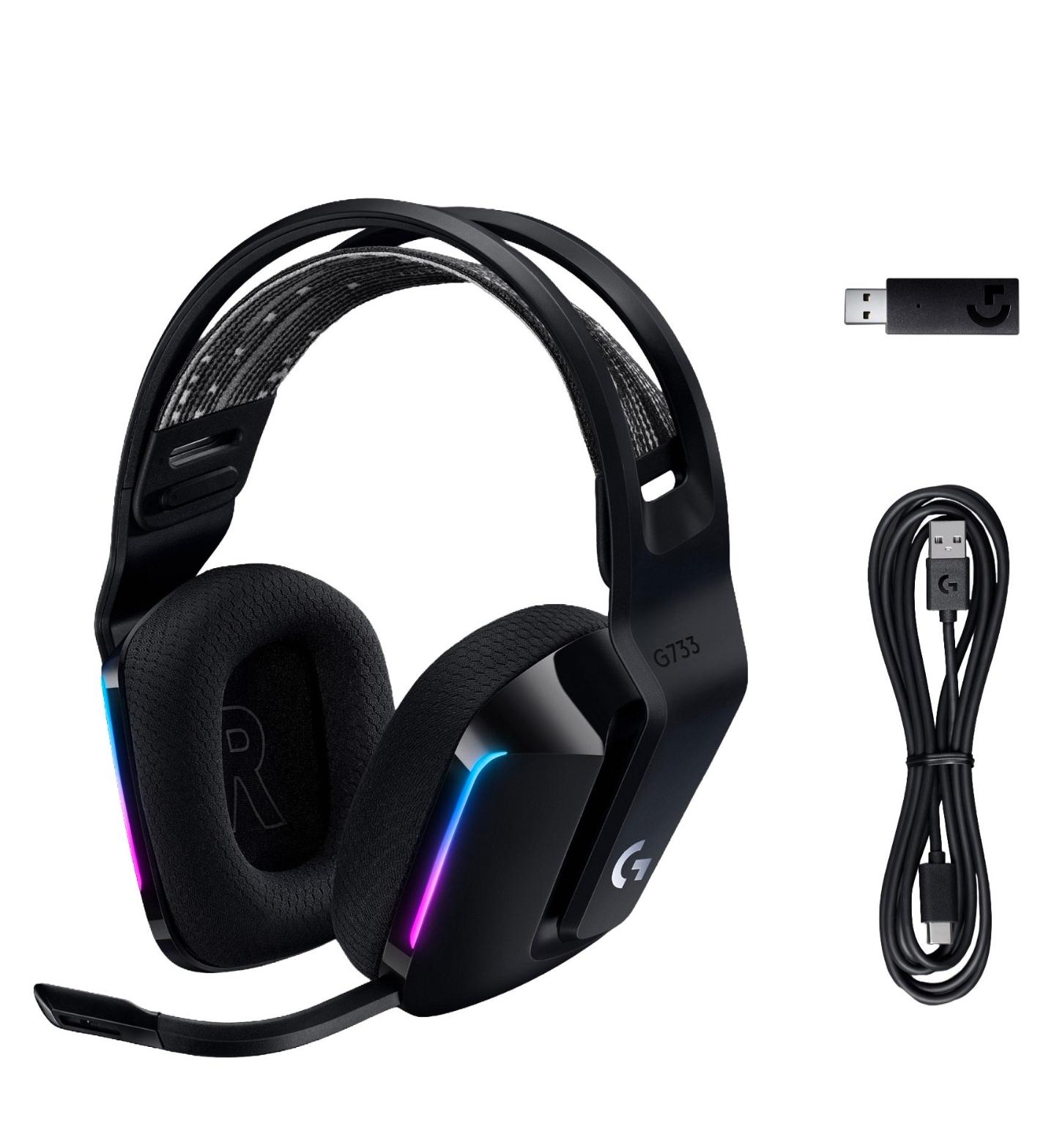 Logitech G733 Lightspeed Wireless Headset