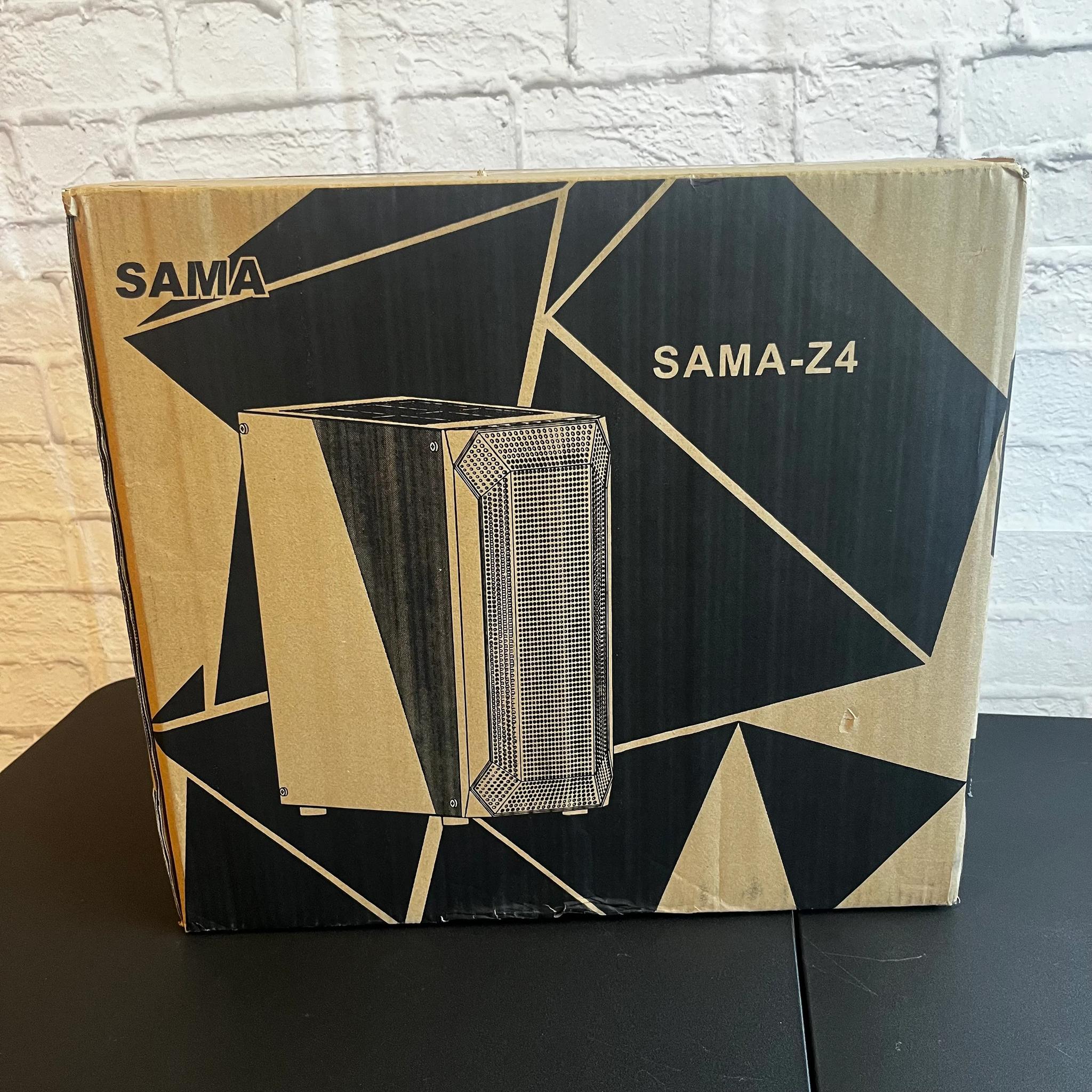 White SAMA-Z4 ATX Mid Tower Case
