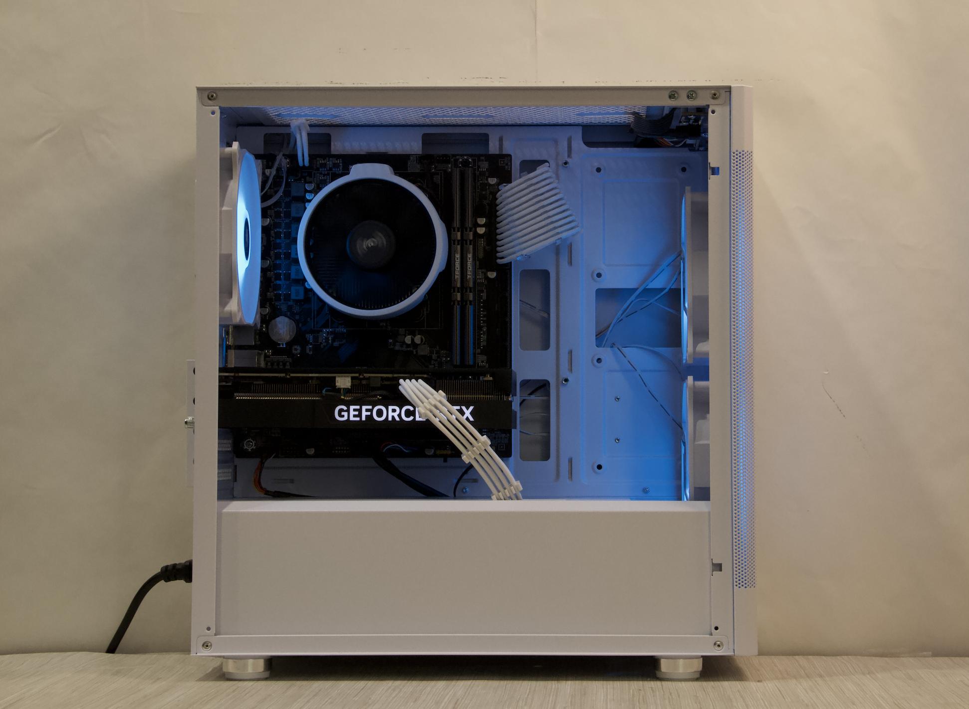 RTX 4060 Ti, Ryzen 5 3600, 16GB DDR4, 1TB NVMe SSD, WiFi - Gaming PC