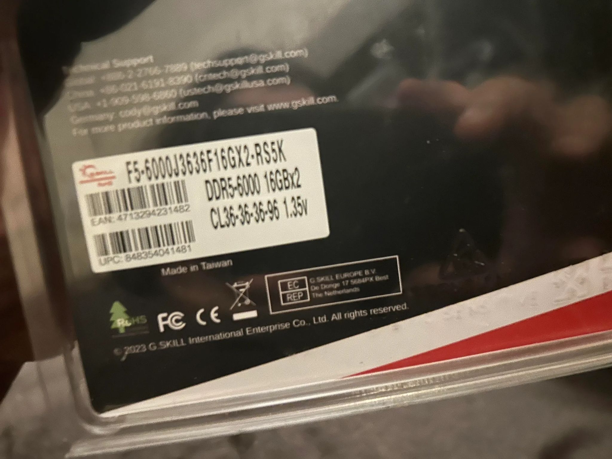G.Skill Ripjaws S5 DDR5 ALL black No RGB