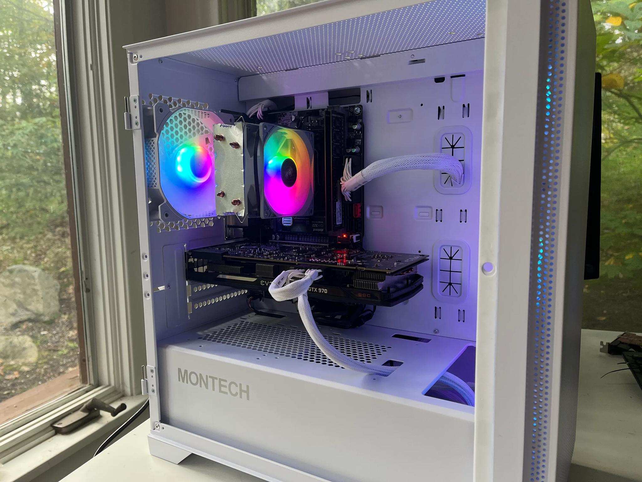 Budget White Gaming PC | Intel I5 | GTX 970 | 1tb SSD | Windows 10 Activated