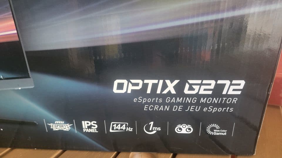 MSI Optix G272 27" Full HD LED Gaming LCD Monitor