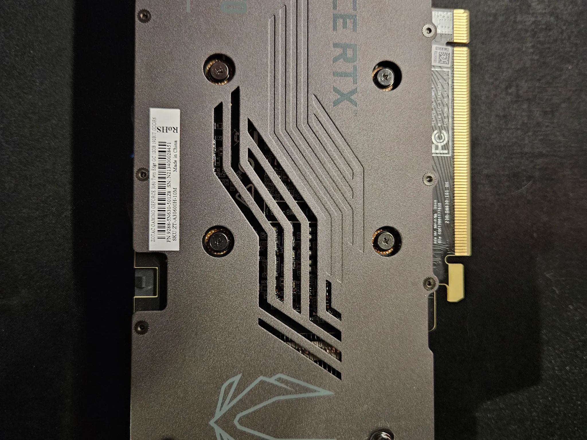 ZOTAC GeForce RTX 3060 TWIN EDGE OC 12GB