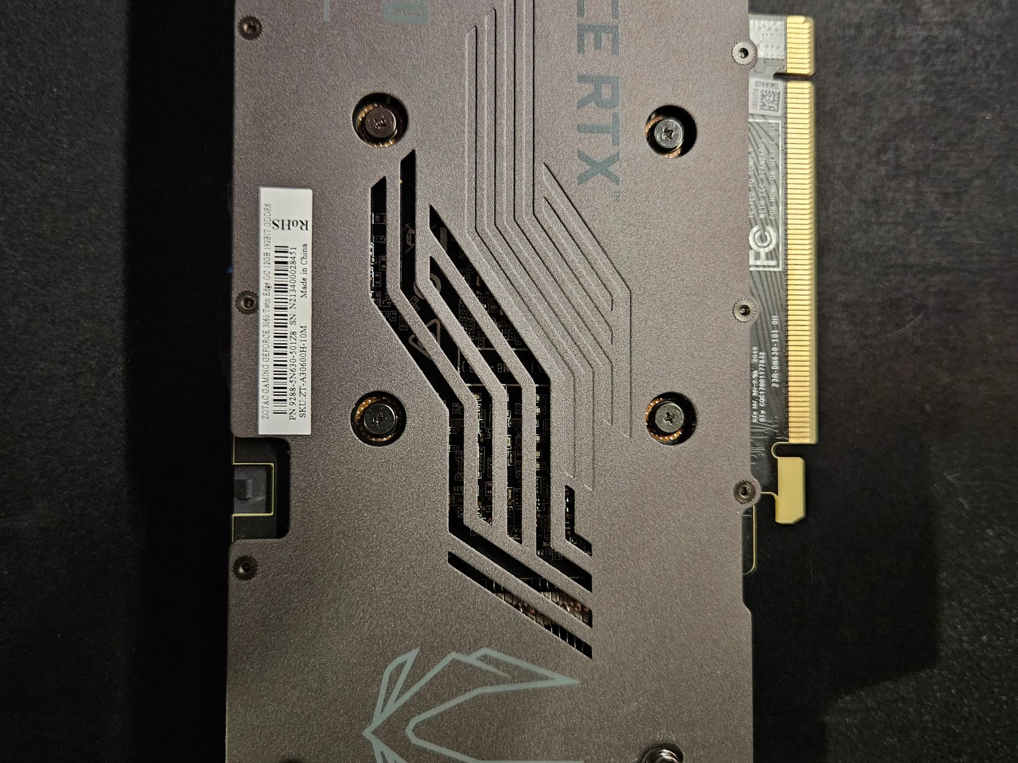 ZOTAC GeForce RTX 3060 TWIN EDGE OC 12GB