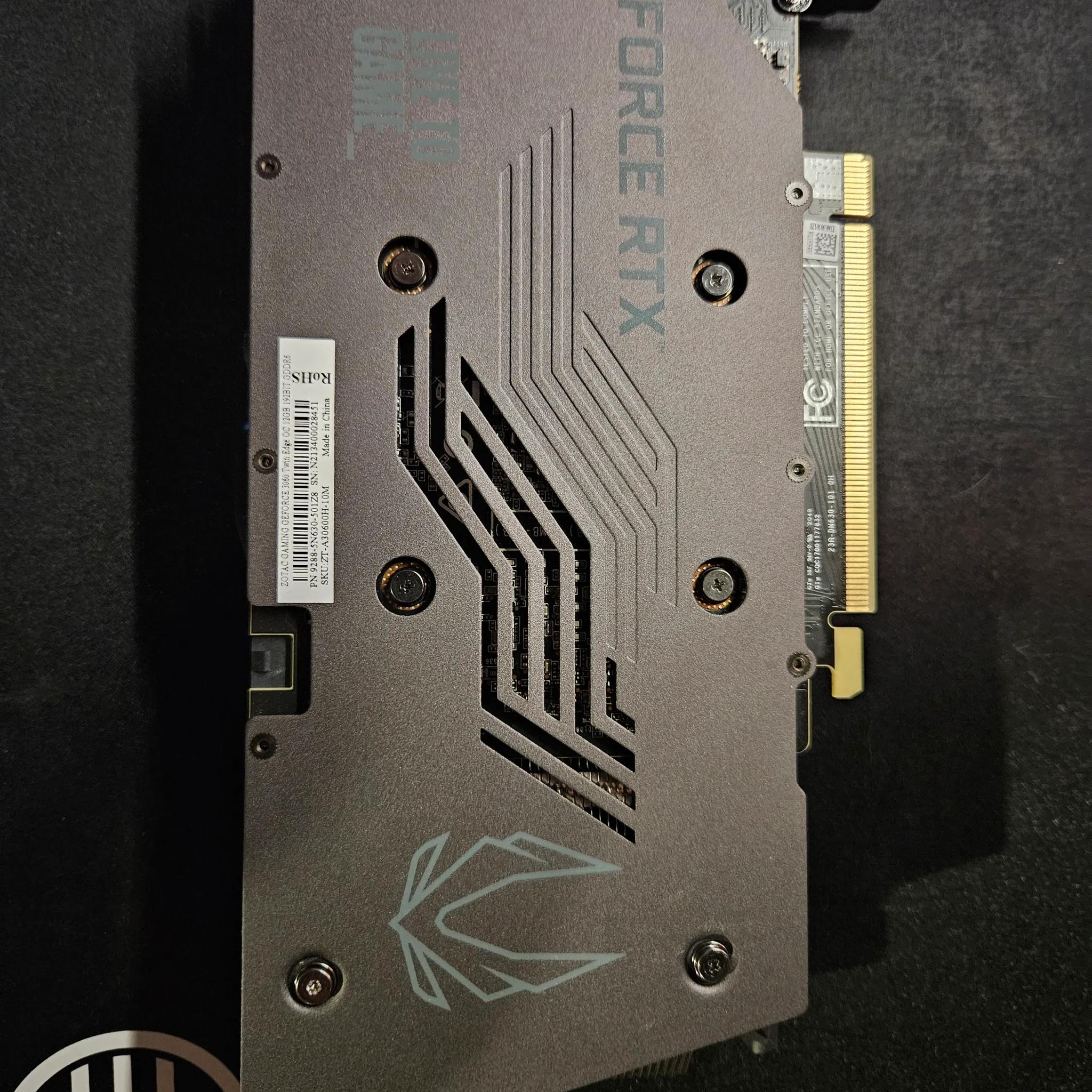 ZOTAC GeForce RTX 3060 TWIN EDGE OC 12GB