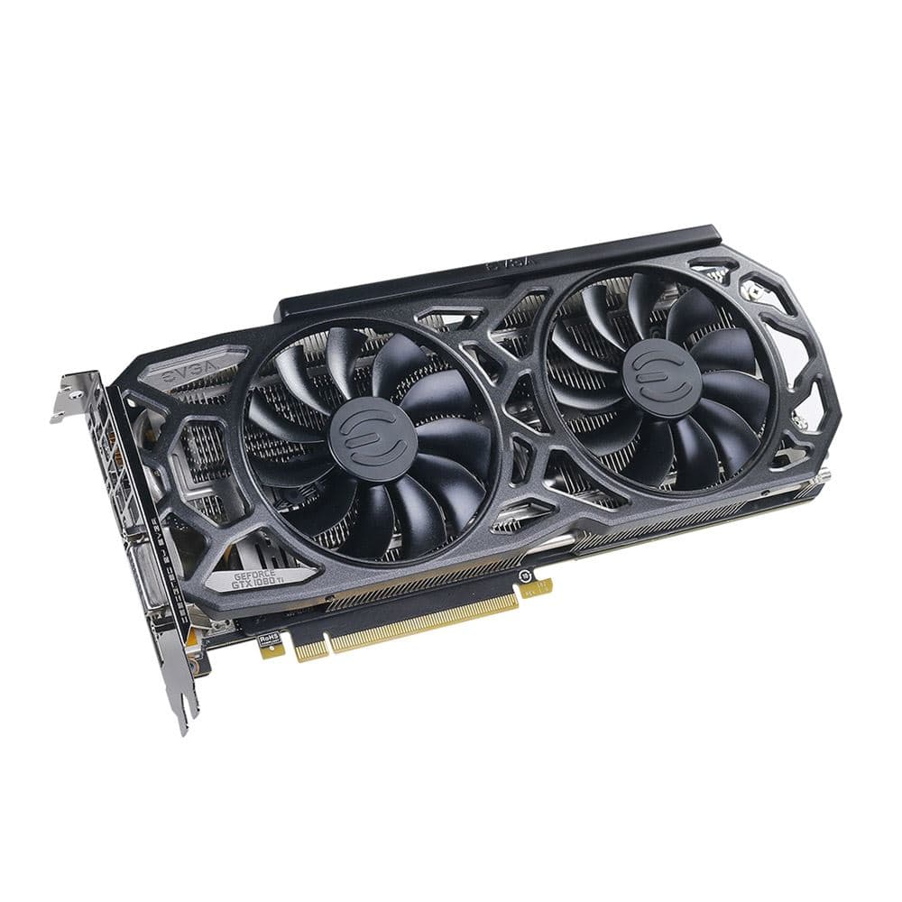 EVGA SC Black GeForce GTX 1080 Ti Gaming Overclocked Dual-Fan 11GB GDDR5X PCIe Video Card