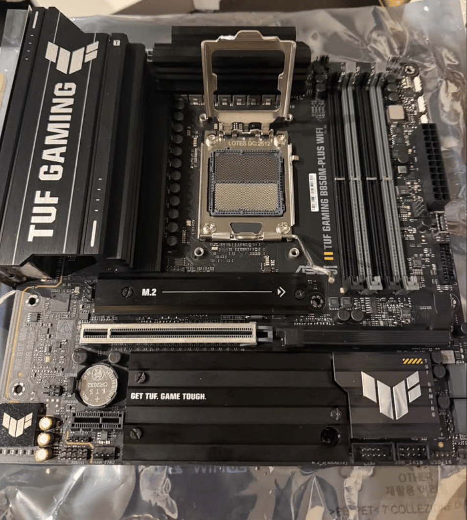 ASUS TUF Gaming B850M-PLUS WiFi – AM5 mATX Motherboard