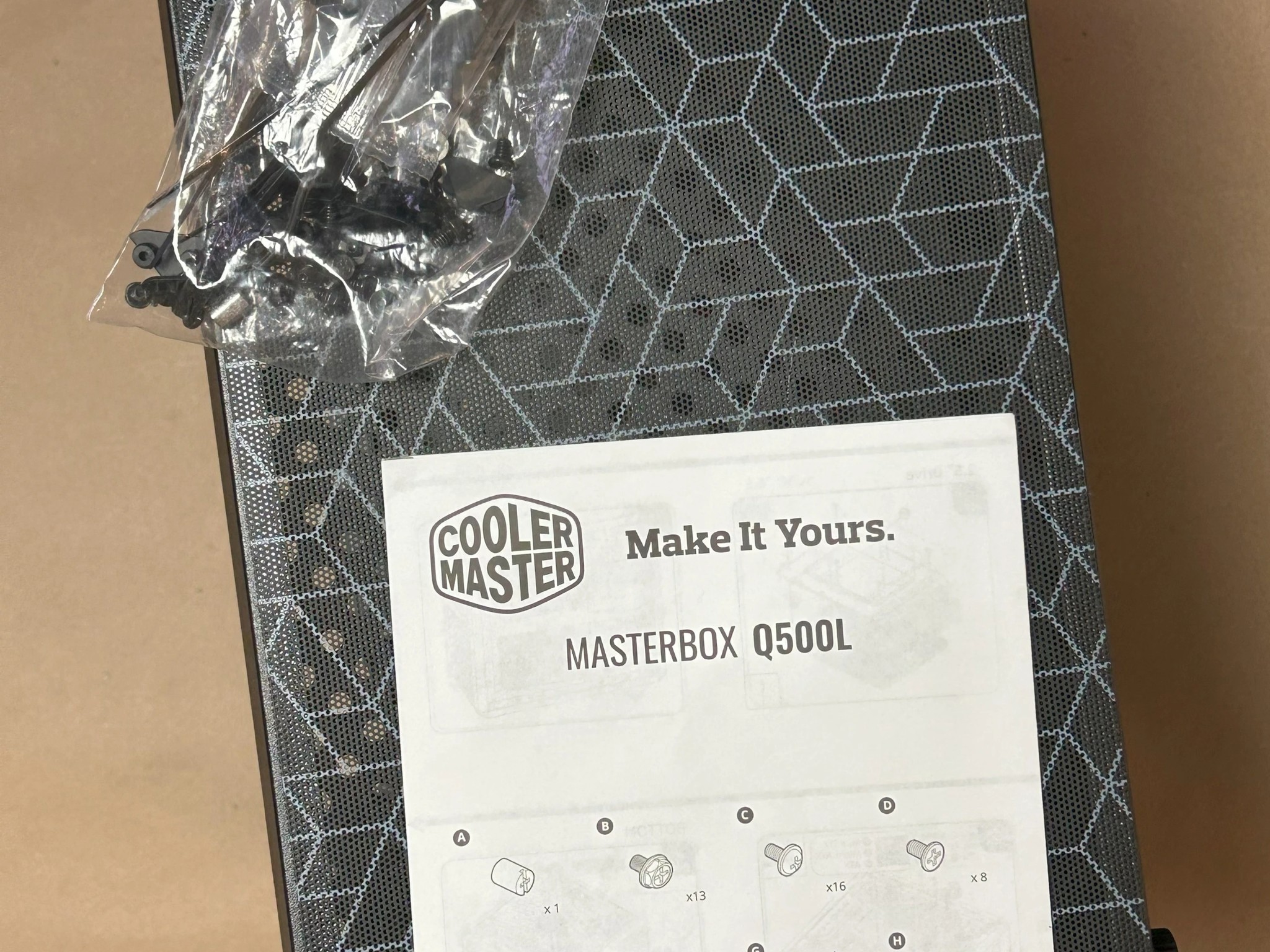 Cooler Master MasterBox Q500L Mini-Tower, Standard ATX