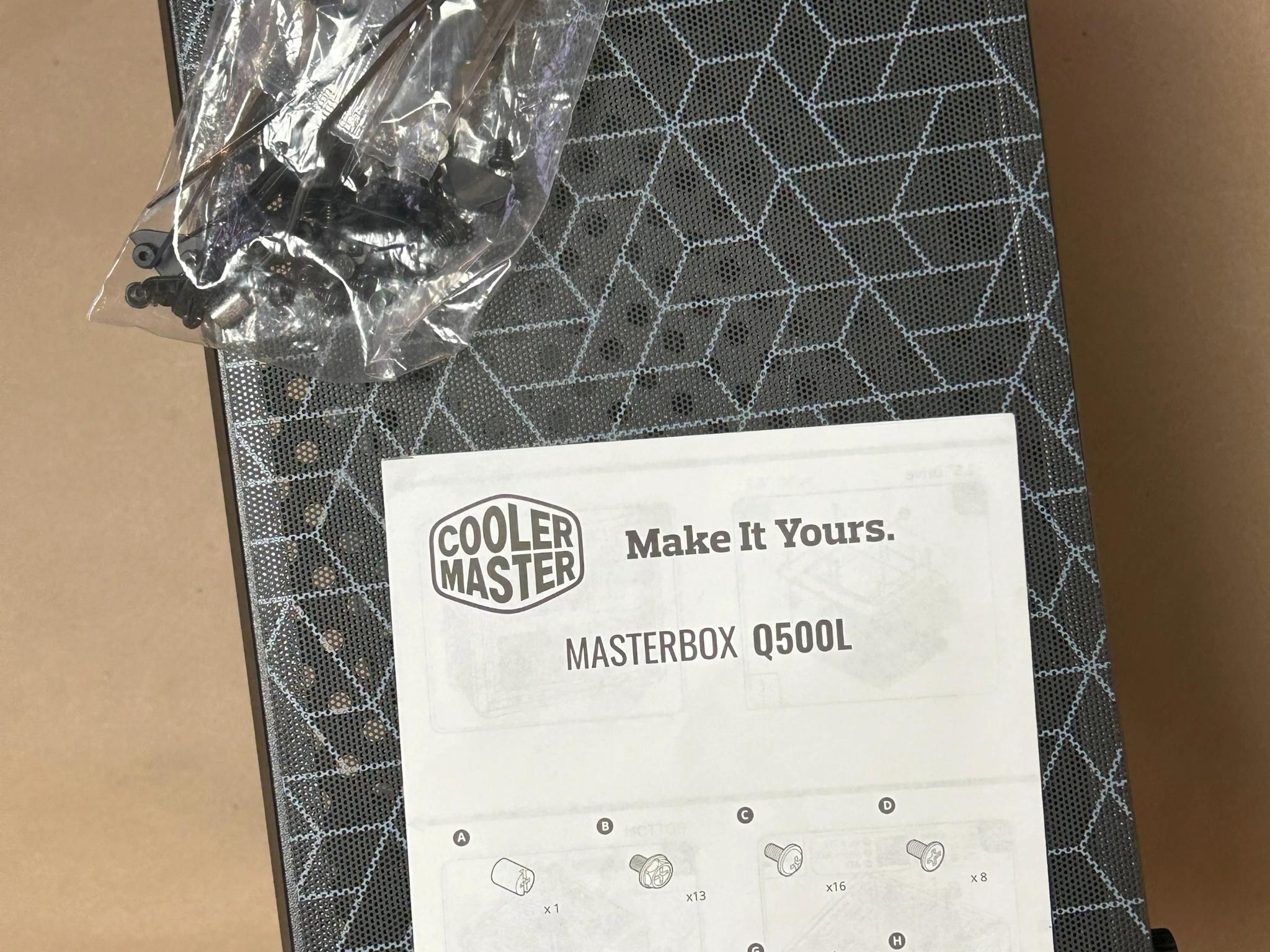 Cooler Master MasterBox Q500L Mini-Tower, Standard ATX