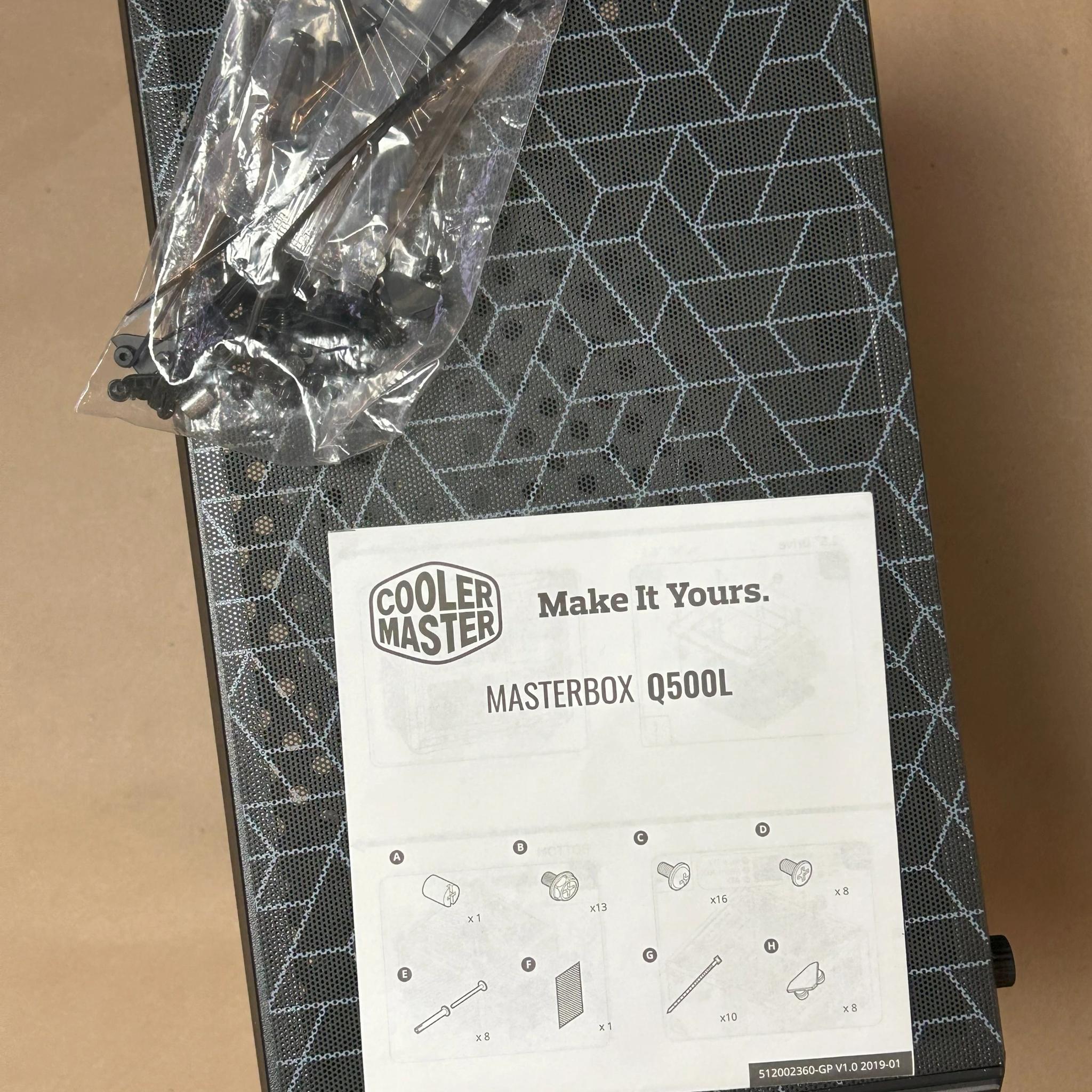 Cooler Master MasterBox Q500L Mini-Tower, Standard ATX