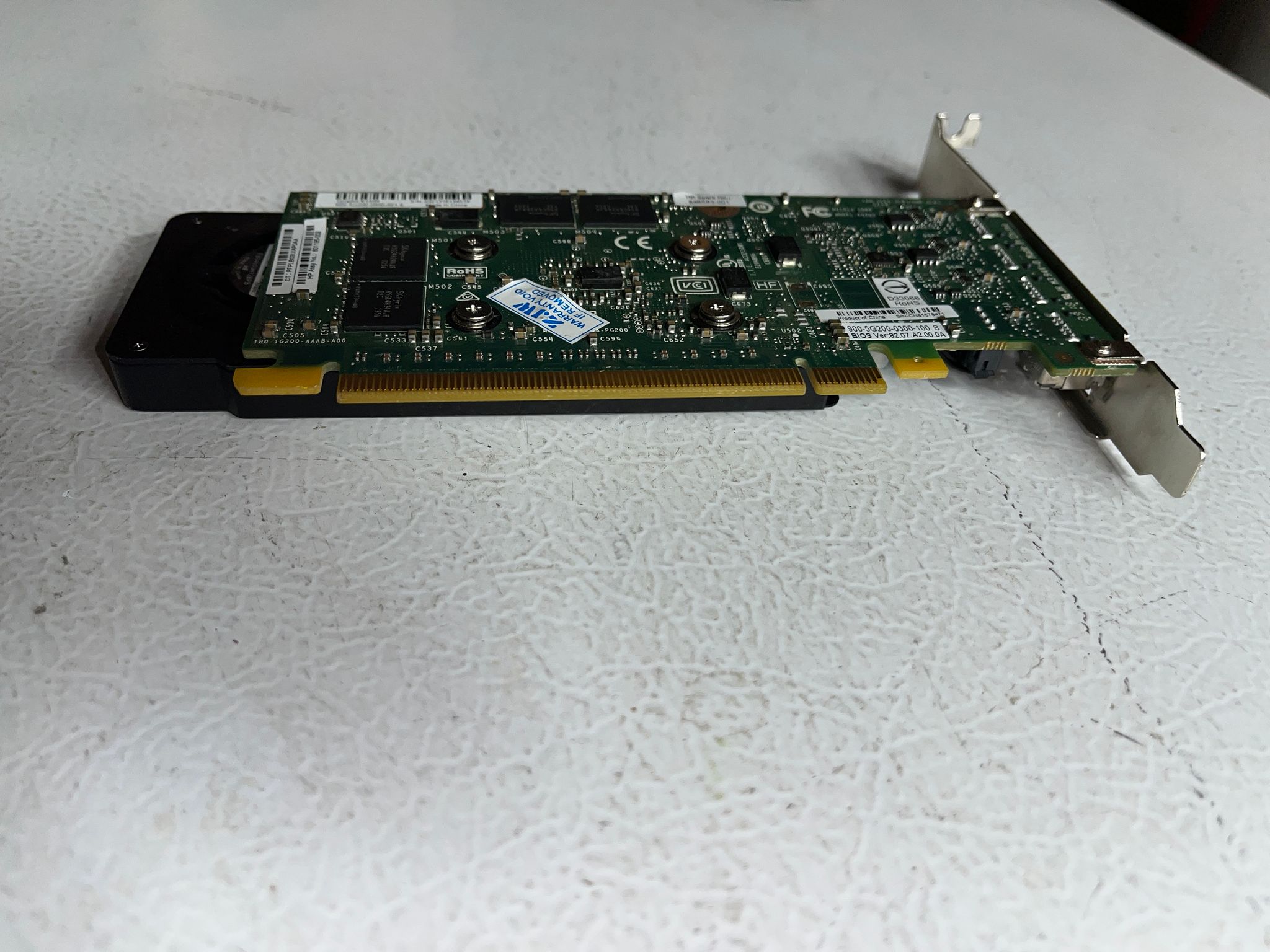 NVIDIA Quadro K1200 4GB GDDR5 GPU – 4× Mini DP – Full‑Height Bracket – Tested