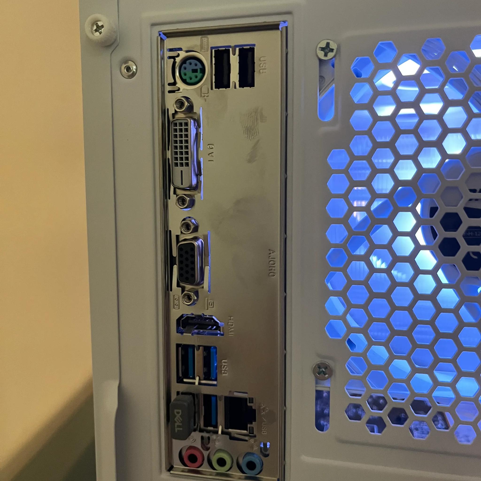 1080p White RGB Gaming PC (Ryzen 3 and GTX 1060 6GB)